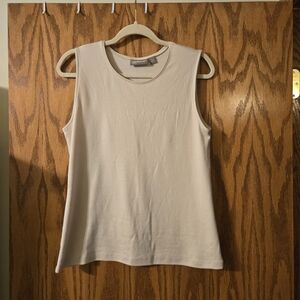Croft & Barrow Beige Tank Top